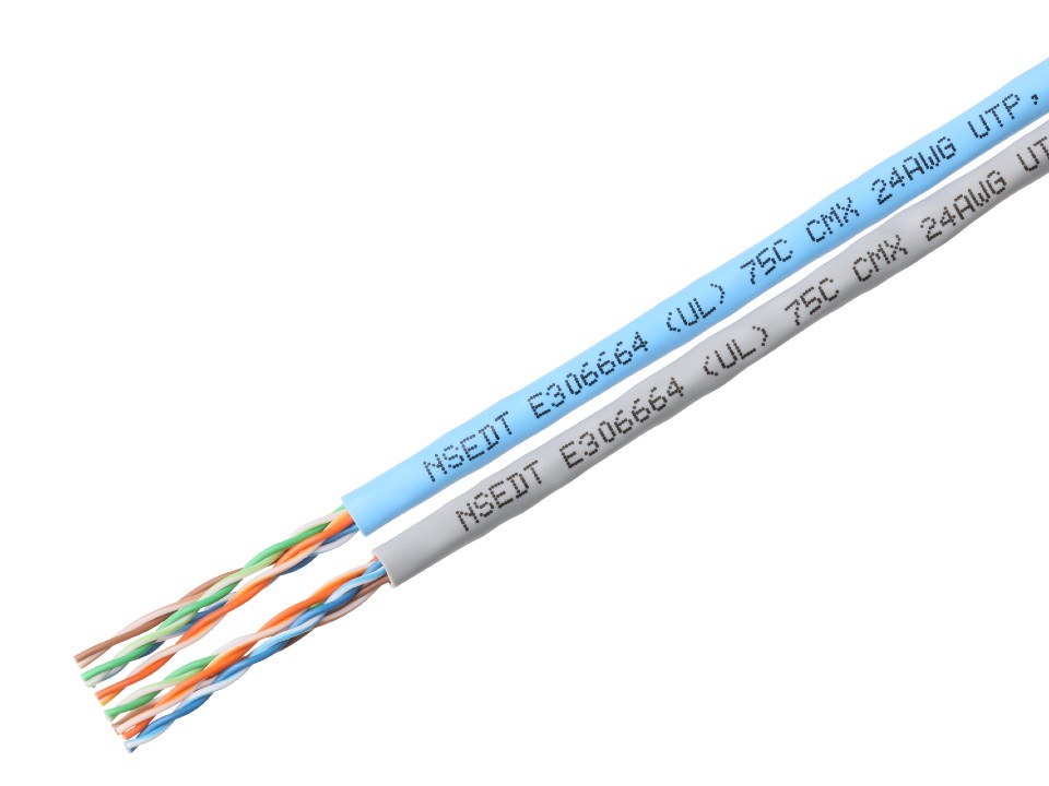 日本製線 高性能ギガビット伝送対応LANケーブル Cat6 100m巻 青色 0.5 - 4P NSGDT6 BL 100 55％以上節約